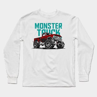 Monster Truck American Long Sleeve T-Shirt